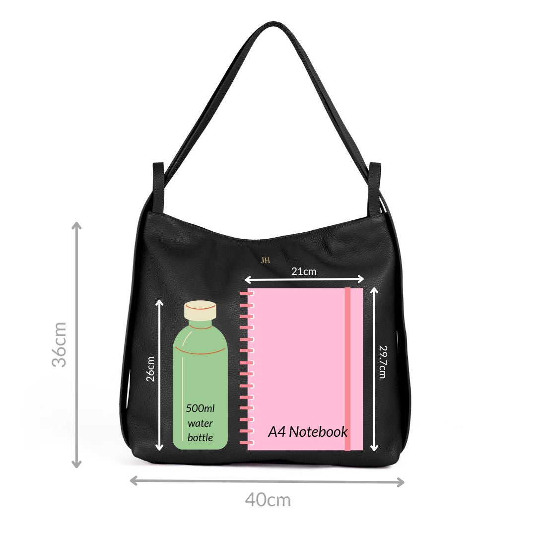 The Ellen 2-in-1 Backpack and Tote Bag