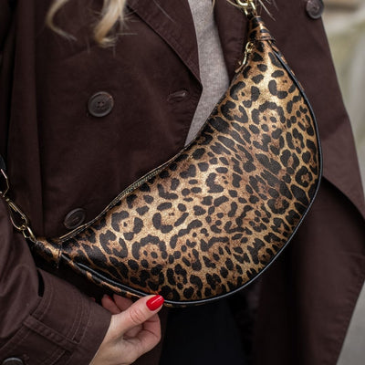 The Leopard Fleur Hip Bag