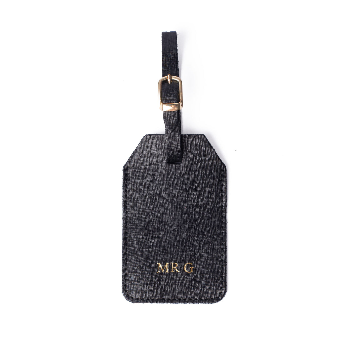 Black Luggage Tag