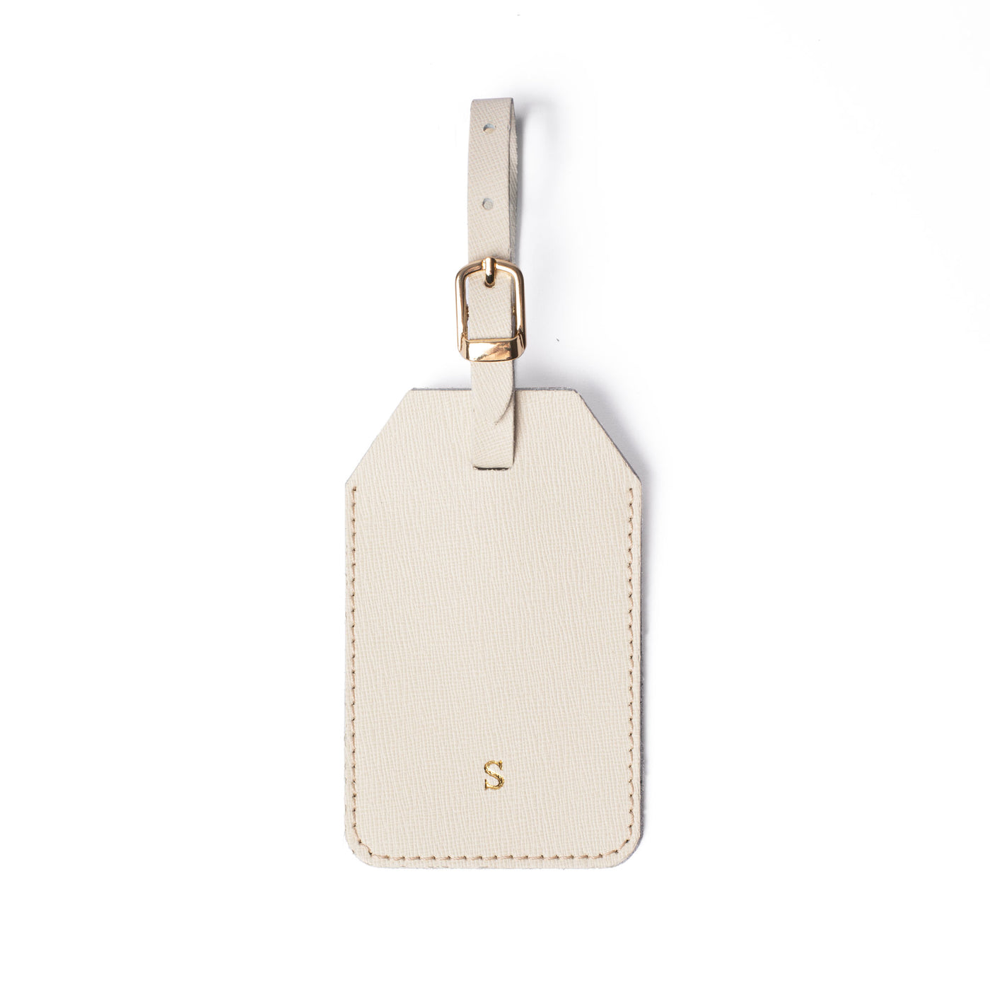 Cream Luggage Tag