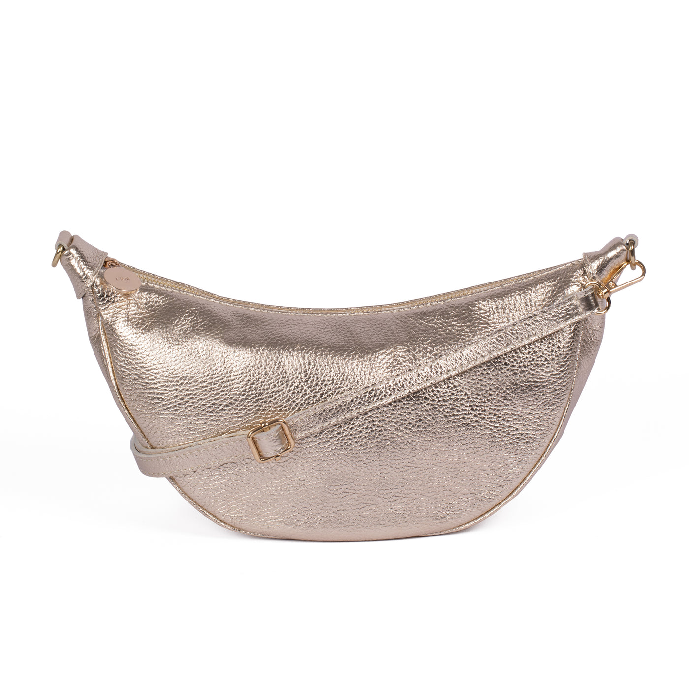 Metallic Fleur Hip bag