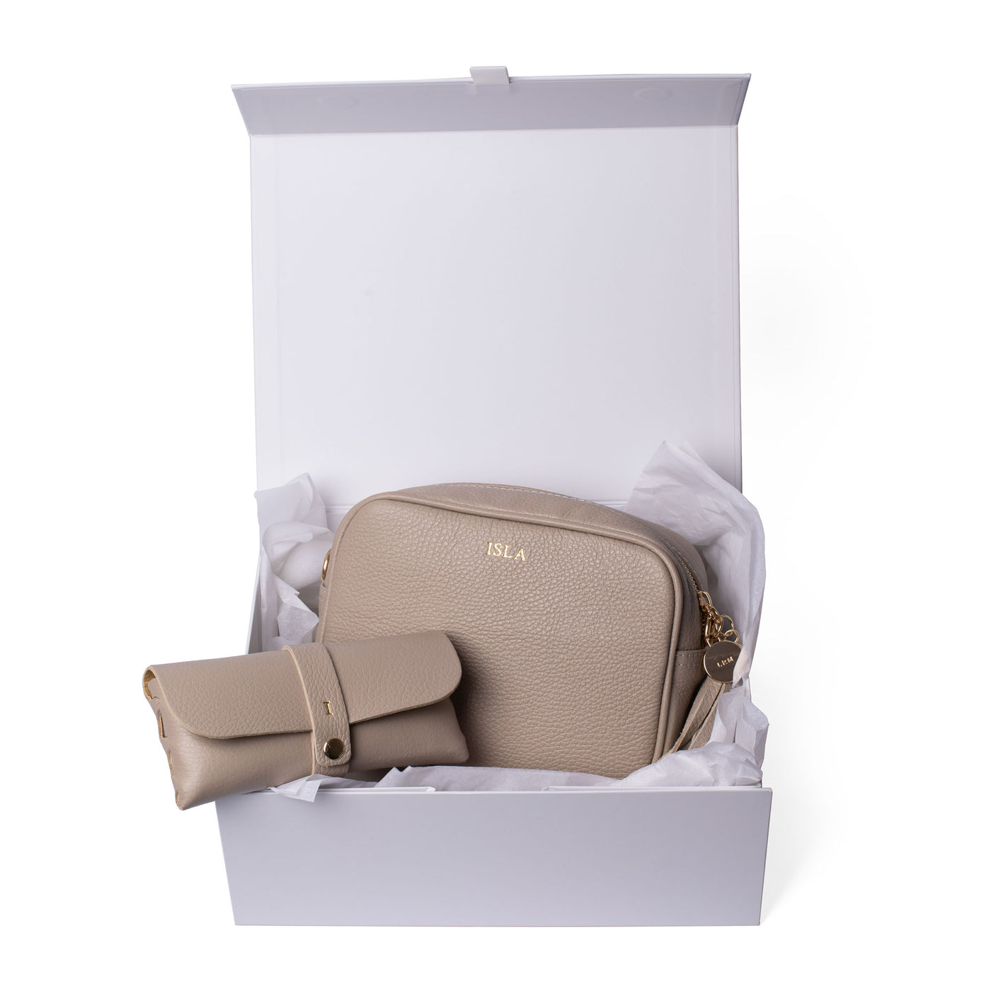 Leather Lady Cross Body & Glasses Case Gift Set