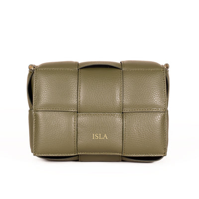 Olive Lucia Woven Cross Body