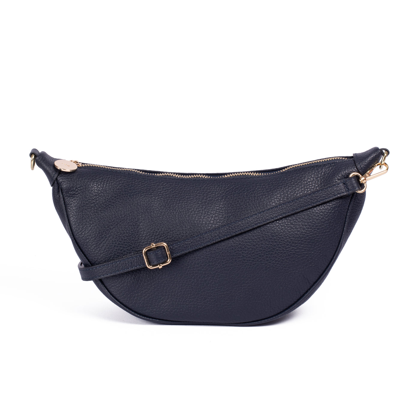 Navy Fleur Hip Bag