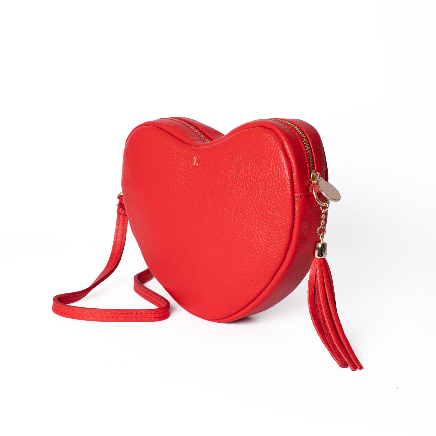 Red Ella Heart Bag