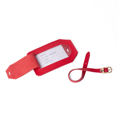 Red Luggage Tag