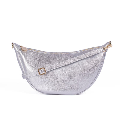 Metallic Fleur Hip bag