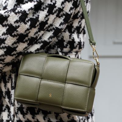 Olive Lucia Woven Cross Body