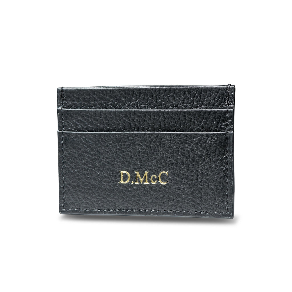 Personalised Leather Card Holder